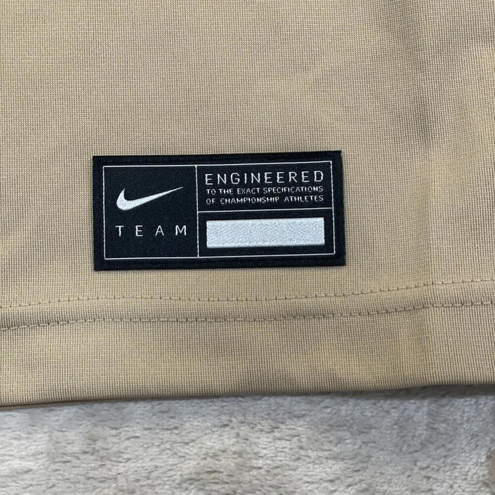 NWT Nike Army Black Knights 2023 #3 Rivalry Collection Jersey Tan Mens Medium M - Picture 7 of 11